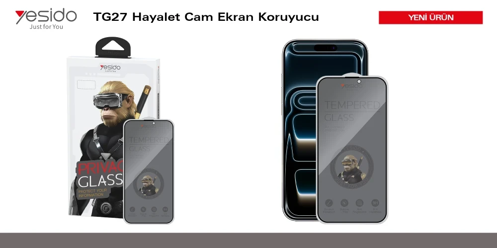 TG27 Hayalet Cam Ekran Koruyucu