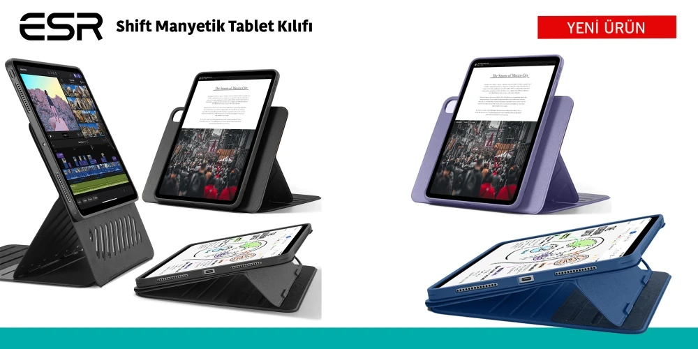 Shift Manyetik Tablet Kılıfı