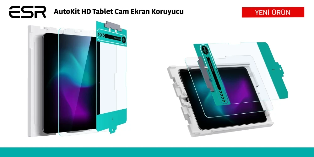 AutoKit HD Tablet Cam Ekran Koruyucu