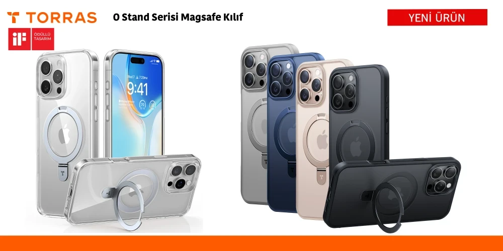 O Stand Serisi Magsafe Kılıf