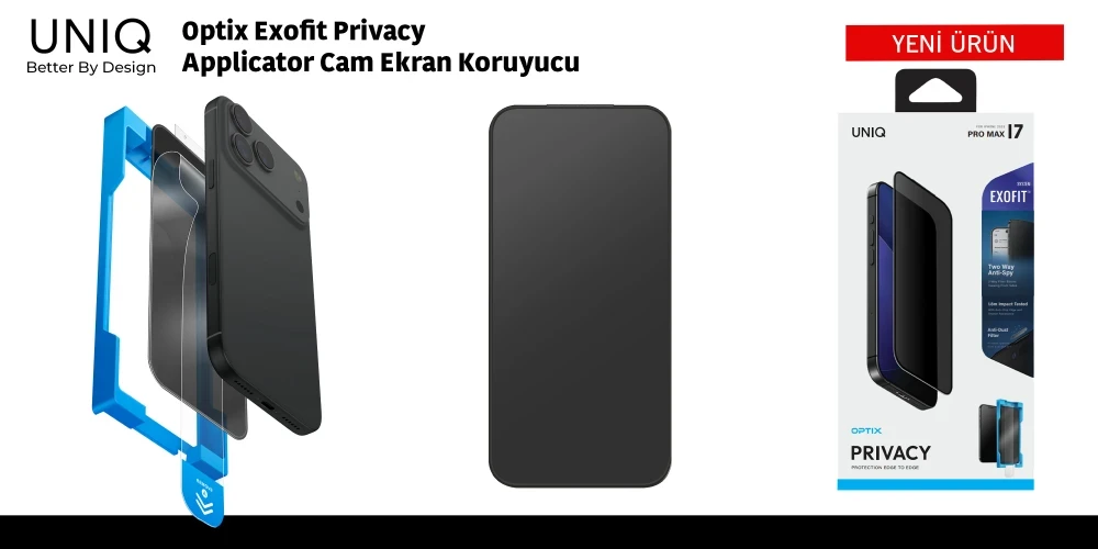 Optix Exofit Privacy Applicator Cam Ekran Koruyucu