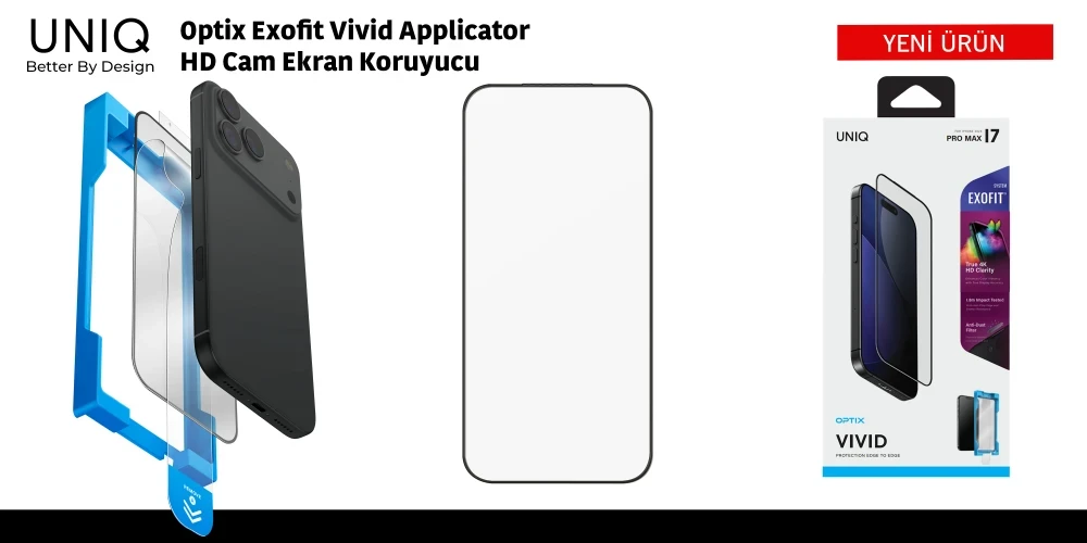 Optix Exofit Vivid Applicator HD Cam Ekran Koruyucu