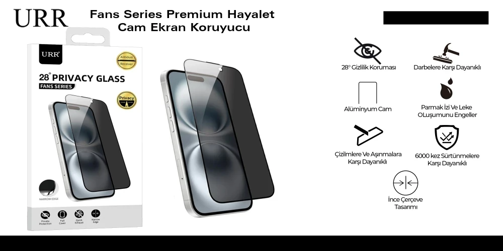 Fans Series Premium Hayalet Cam Ekran Koruyucu