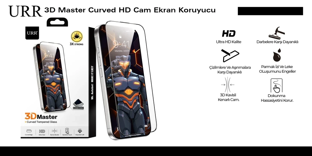 3D Master Curved HD Cam Ekran Koruyucu