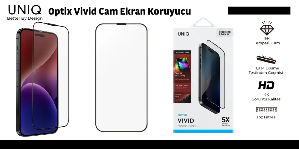 Optix Vivid Cam Ekran Koruyucu
