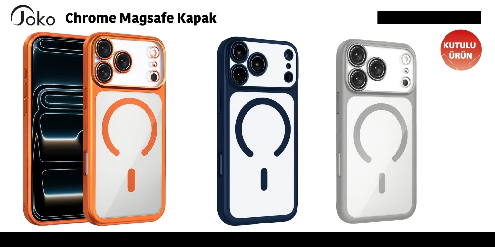 Chrome Magsafe Kapak