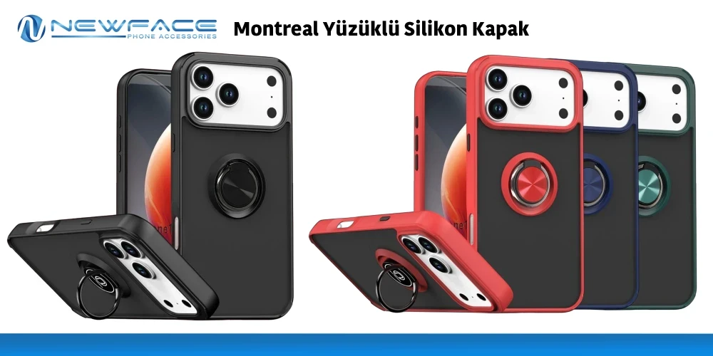 Montreal Yüzüklü Silikon Kapak